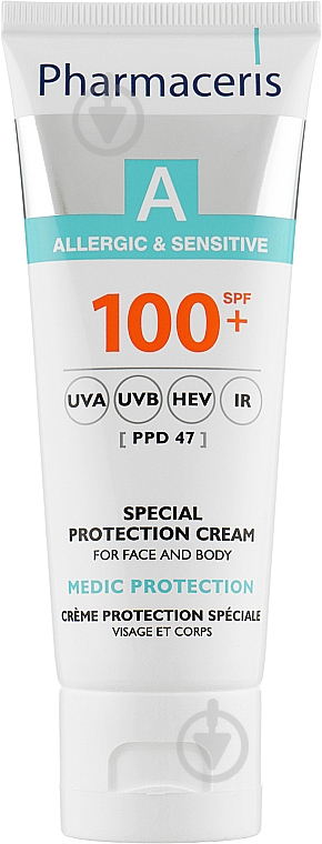 Крем солнцезащитный Pharmaceris A Medic Protection SPF 100+ 75 мл - фото 1