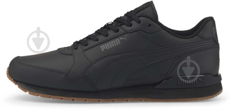 Кроссовки мужские Puma ST RUNNER V3 L PUMA BLACK-PUMA BLACK-GUM 38485504 р.40 черные - фото 1