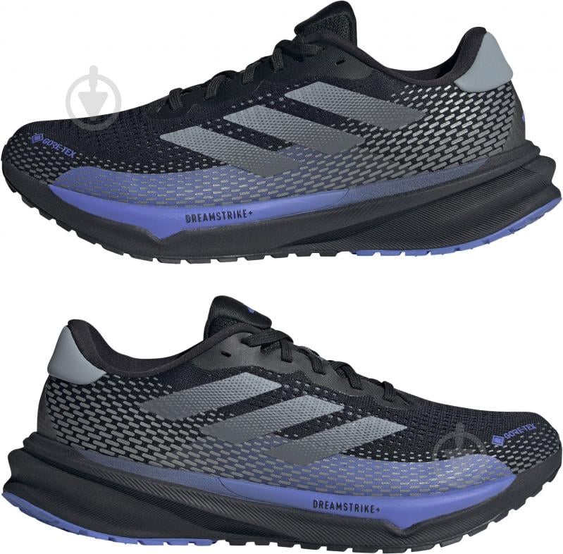 Кросівки чоловічі демісезонні Adidas SUPERNOVA M GTX ID6307 р.40 2/3 чорні - фото 5