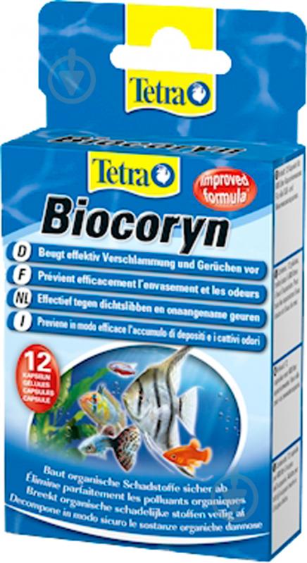 Средство для разложения органики Tetra Aqua Biocoryn 12капс на 600л - фото 1