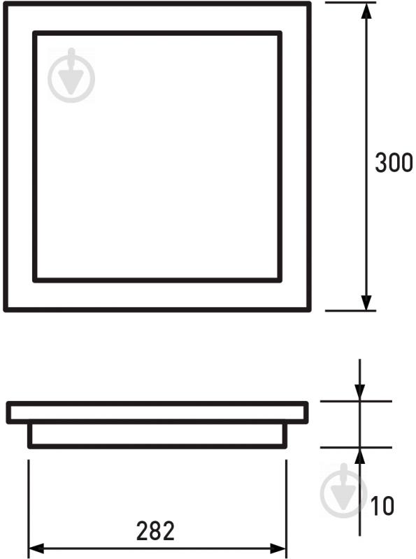 Светильник административный LED Eurolamp 6 Вт DownLight IP20 LED-NLS-6/4(E) - фото 5