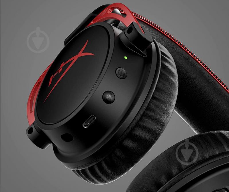 Гарнитура игровая HyperX Cloud Alpha Wireless black/red (4P5D4AA) - фото 9