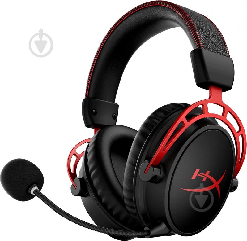 Гарнитура игровая HyperX Cloud Alpha Wireless black/red (4P5D4AA) - фото 6