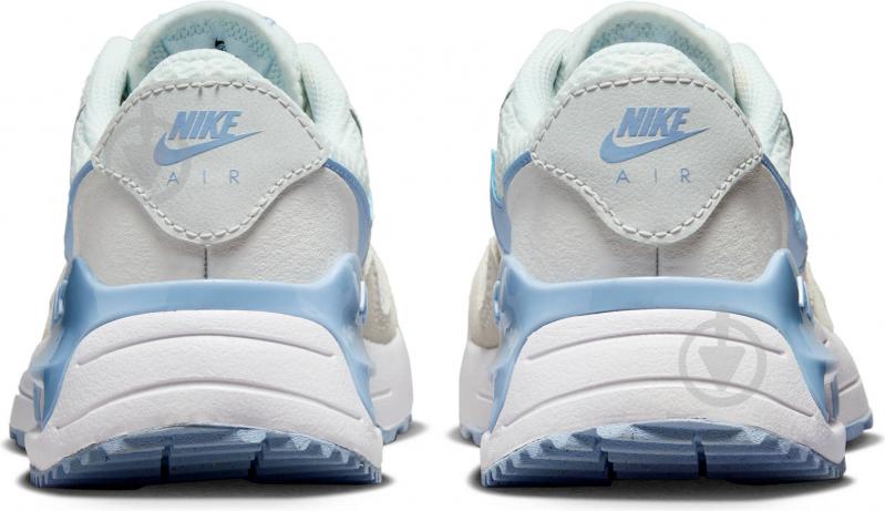 Кроссовки для девочек демисезонные Nike AIR MAX SYSTM DQ0284-111 р.35,5 белые - фото 9