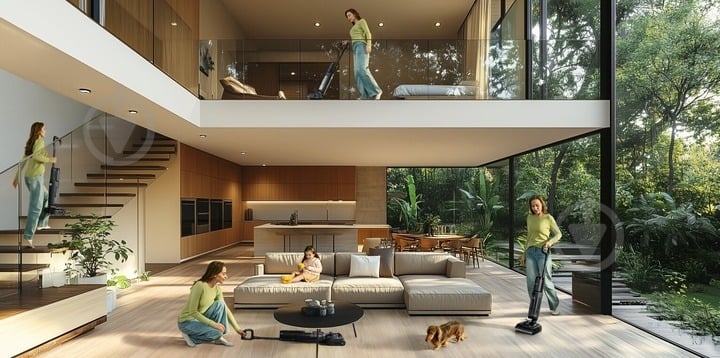 Пылесос моющий Tineco Floor One S7 Stretch black - фото 10