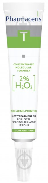 Гель Pharmaceris T Medi Acne-Pointgel 2% H202 точковий 10 мл - фото 1