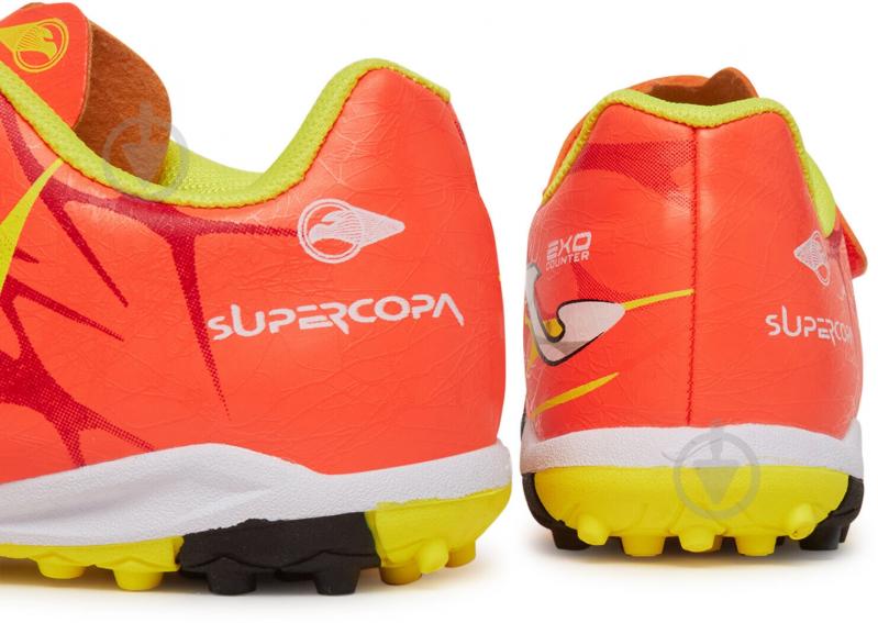 Сороконожки Joma SUPER COPA JR SCJS2507TFV р.35 оранжевый - фото 5 Сороконожки Joma SUPER COPA JR SCJS2507TFV р.35 оранжевый - фото 5