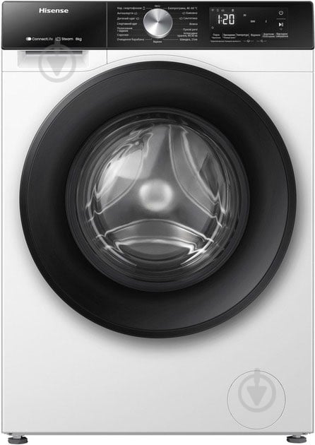 Пральна машина Hisense WF3S8043BW3/UA - фото 1 Пральна машина Hisense WF3S8043BW3/UA - фото 1