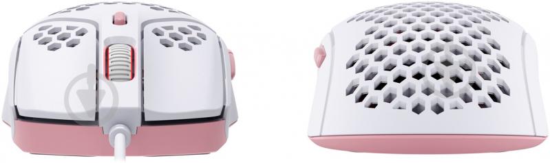 Мышь HyperX Pulsefire Haste USB white/pink (4P5E4AA) - фото 8