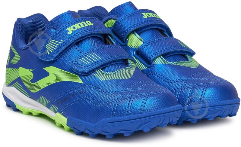 Сороконожки Joma Powerfull JR POJS2504TFV р.35 синий - фото 2 Сороконожки Joma Powerfull JR POJS2504TFV р.35 синий - фото 2