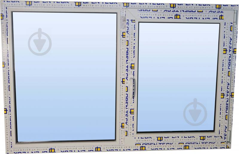 Вікно поворотно-відкидне OpenTeck DE-LUX 60 1400x900 мм праве - фото 1