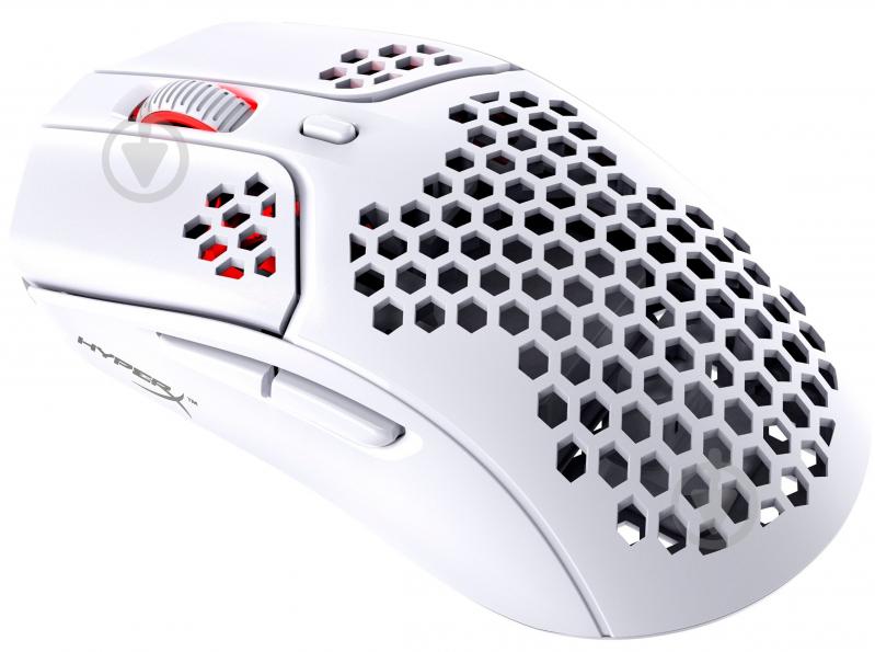 Миша HyperX Pulsefire Haste Wireless white (4P5D8AA) - фото 2