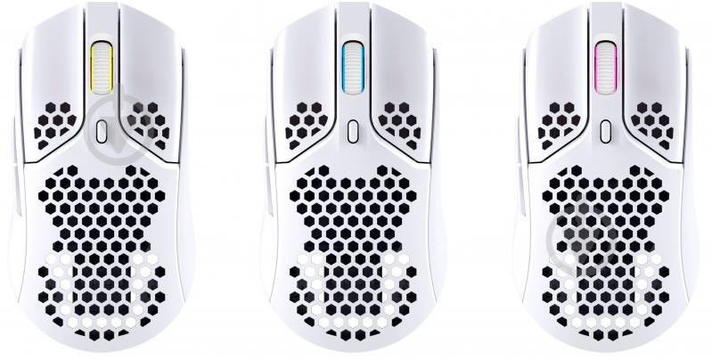 Мышь HyperX Pulsefire Haste Wireless white (4P5D8AA) - фото 7