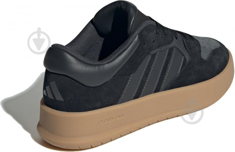 Кроссовки мужские демисезонные Adidas COURT 24 IH2943 р.40 2/3 черные - фото 4