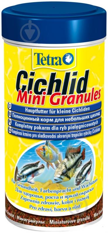 Корм Tetra Cichlid Mini Granules 250 мл (рыба и побочные рыбные продукты) - фото 1