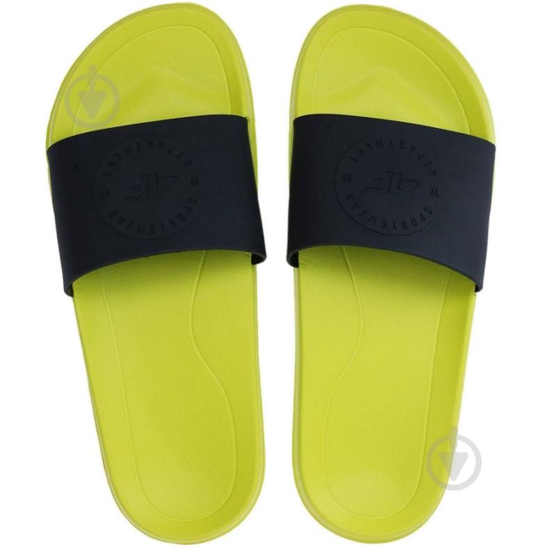 Шльопанці 4F FLIPFLOP M075 4FSS23FFLIM075-72S р.44 жовтий - фото 1