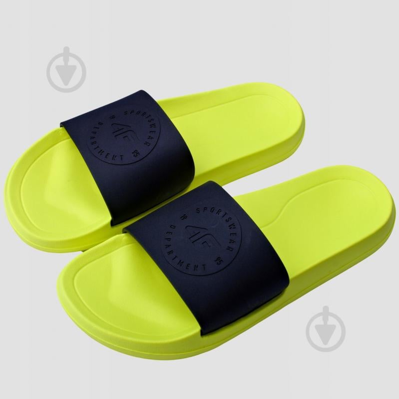 Шльопанці 4F FLIPFLOP M075 4FSS23FFLIM075-72S р.44 жовтий - фото 3