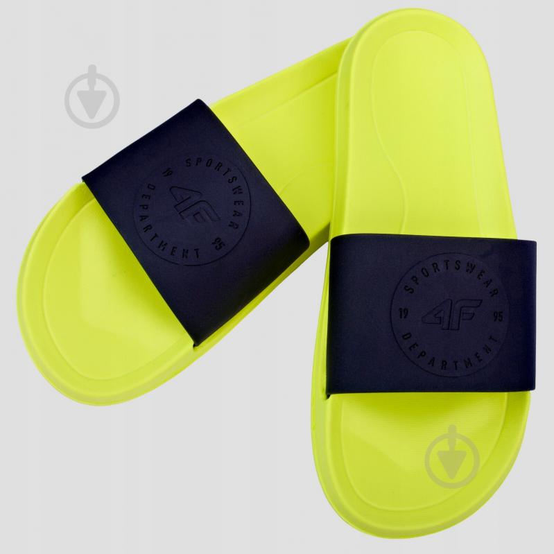 Шльопанці 4F FLIPFLOP M075 4FSS23FFLIM075-72S р.44 жовтий - фото 4