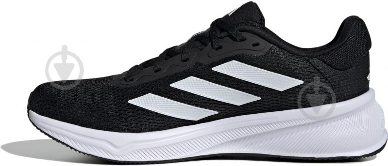 Кроссовки мужские Adidas RESPONSE IH6007 р.40 2/3 черные с белым - фото 2