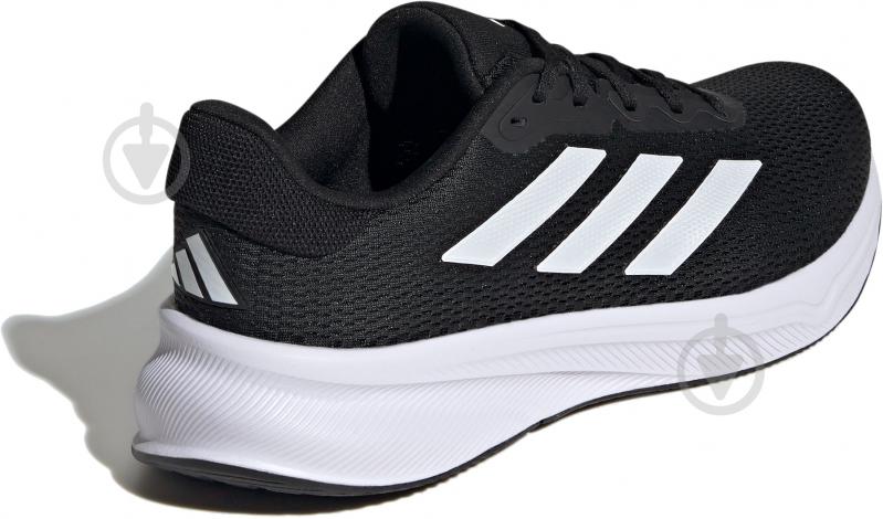 Кроссовки мужские Adidas RESPONSE IH6007 р.40 2/3 черные с белым - фото 4