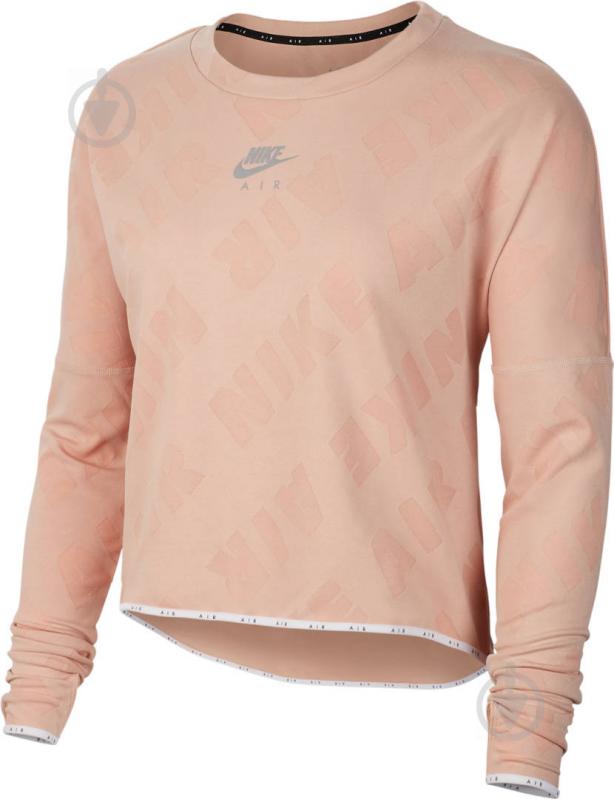 Футболка Nike W NK AIR MIDLAYER CREW CJ1882-287 р.L бежевый - фото 1