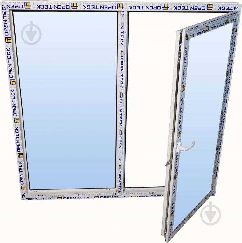 Вікно поворотно-відкидне OpenTeck DE-LUX 60 1200x1400 мм праве - фото 2