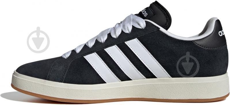 Кросівки чоловічі демісезонні Adidas GRAND COURT BASE 00s IH6184 р.40 2/3 чорні - фото 2