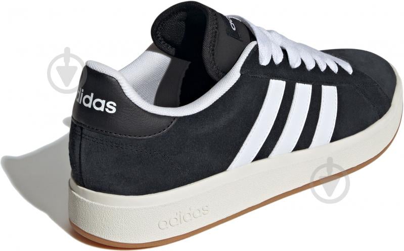 Кросівки чоловічі демісезонні Adidas GRAND COURT BASE 00s IH6184 р.40 2/3 чорні - фото 4