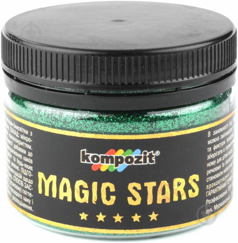 Глиттер MAGIC STARS Kompozit изумруд - фото 1