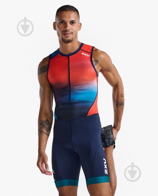 Комбинезон 2XU Core Trisuit MT6437d_PPY/MDN р.S оранжевый - фото 2