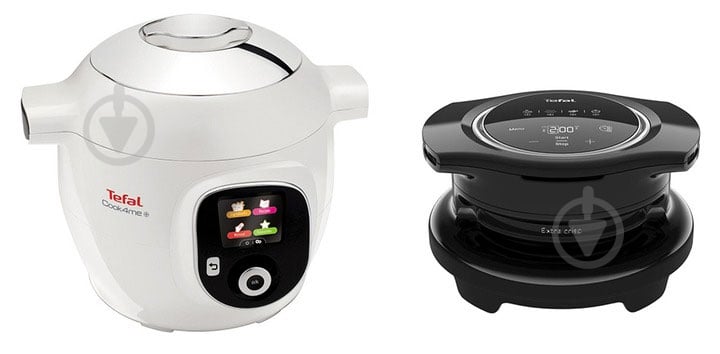 Мультиварка-скороварка Tefal Cook4me+ CY851130 + насадка аерогриль EY150830 - фото 1