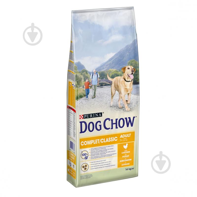 Корм для середніх порід Josera для собак з куркою Dog Chow Adult Complet Classic 14 кг 14 кг - фото 1