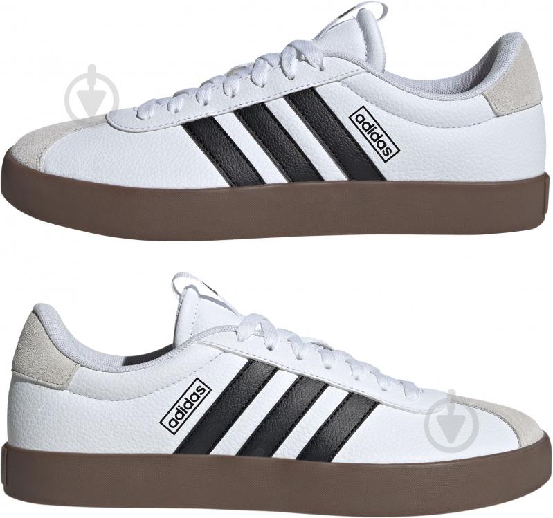 Кроссовки мужские демисезонные Adidas VL COURT 3.0 ID6285 р.40 белые - фото 5