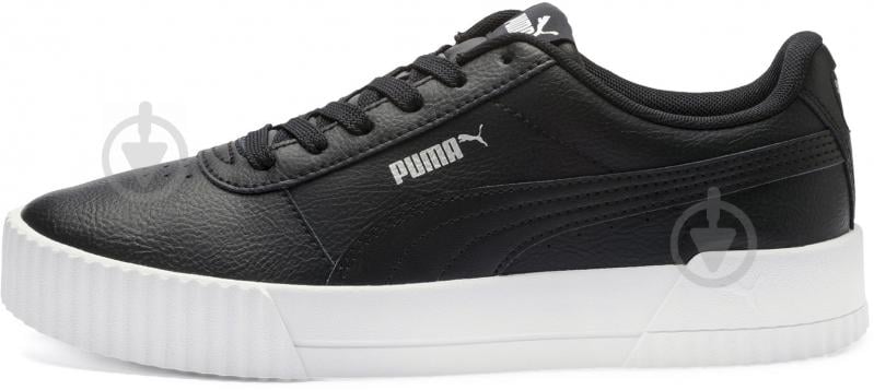 Кроссовки женские демисезонные Puma Carina L 37032501 р.41 черно-белые - фото 2