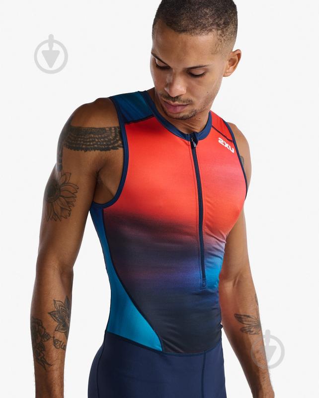 Комбинезон 2XU Core Trisuit MT6437d_PPY/MDN р.XL оранжевый - фото 9