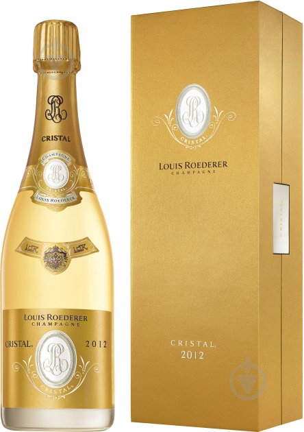 Шампанське Louis Roederer Cristal Vintage 2012 Gift box біле брют 12% 0,75 л - фото 1