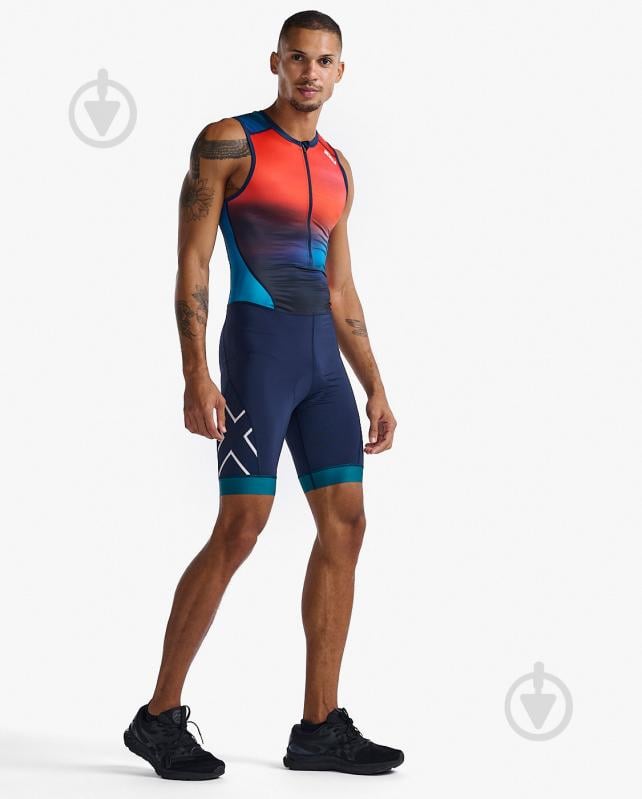 Комбинезон 2XU Core Trisuit MT6437d_PPY/MDN р.2XL оранжевый - фото 4