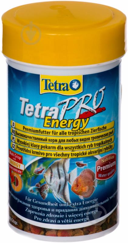 Корм Tetra PRO Energy 100 мл (рыба и побочные рыбные продукты) - фото 1