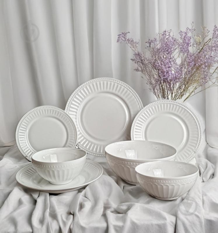 Салатник Vittora Blanco Retro 15 см - фото 2 Салатник Vittora Blanco Retro 15 см - фото 2