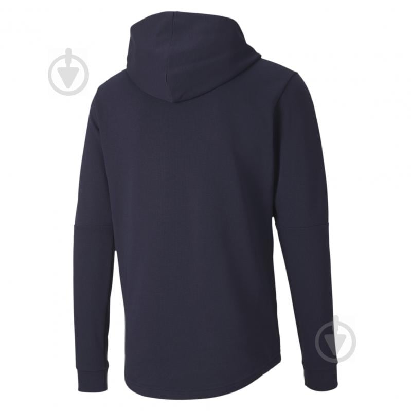 Джемпер Puma teamFINAL 21 Casuals Hoody 65649206 р. S синій - фото 3