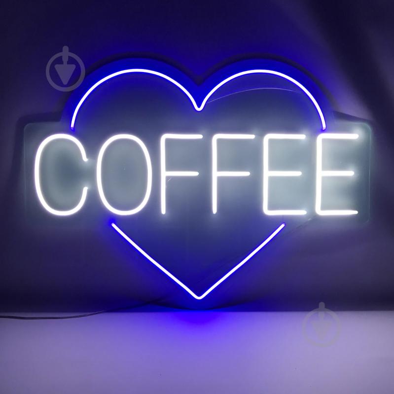 Неоновая вывеска ArtEco Light Coffee_11 60 Вт 285x800 мм разноцветный (RGB) - фото 1