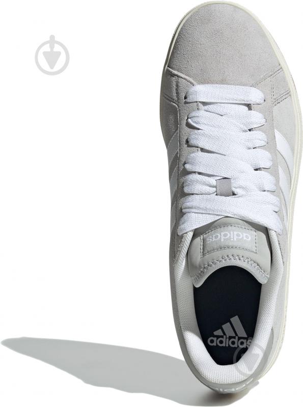 Кросівки чоловічі демісезонні Adidas GRAND COURT BASE 00s IH6185 р.40 сірі - фото 7