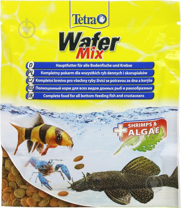 Корм Tetra Wafer Mix 15 г (риба і побічні рибні продукти) - фото 1