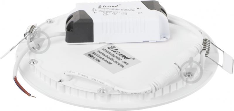 Светильник встраиваемый (Downlight) Lezard 12 Вт белый 442RRP-12 - фото 4