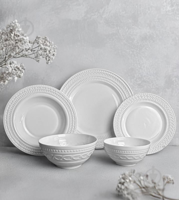 Салатник Vittora Blanco Ethno 15 см - фото 2