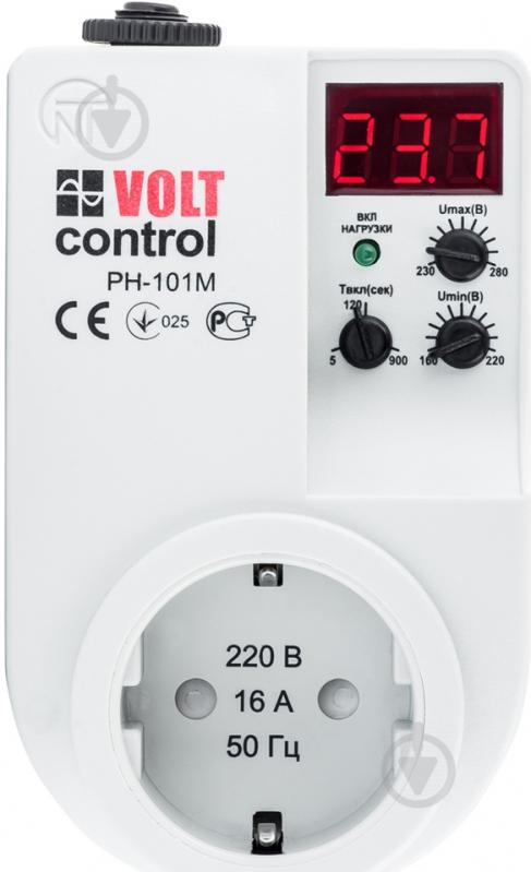 Реле напруги  Volt Control 16 А РН-101М - фото 2