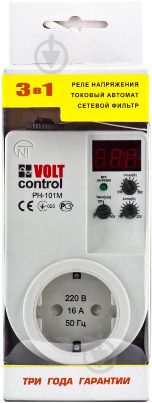 Реле напруги  Volt Control 16 А РН-101М ТВ - фото 5