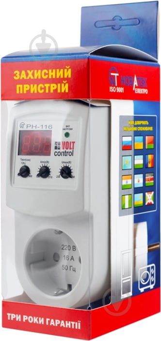 Реле напруги Volt Control 16 А РН-116 - фото 3