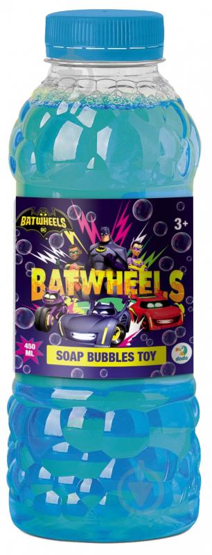 Рідина для мильних бульбашок DoDo Batwheels 450 мл 200590 - фото 2 Рідина для мильних бульбашок DoDo Batwheels 450 мл 200590 - фото 2