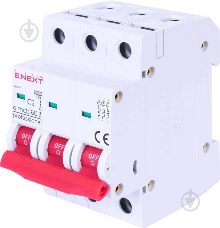 Автоматический выключатель E.NEXT e.mcb.pro.60.3.C p042025 - фото 1